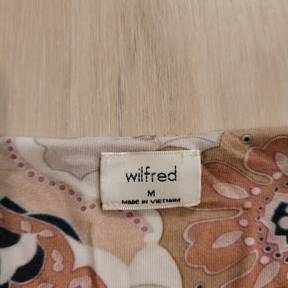 WILFRED | Aritzia Vacay Cropped Tank Top Paisley | Sz. M - Picture 8 of 10